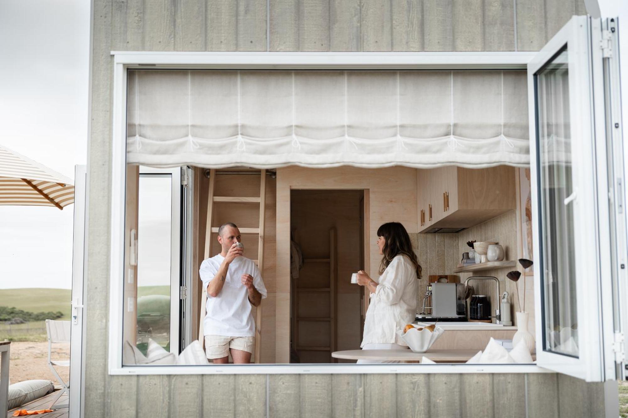 Vila Off-Grid Beachfront Cabin On Kangaroo Island North Cape Exteriér fotografie